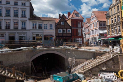 Sanierung der Hudebrücke in Stade 2013 - 2014_45