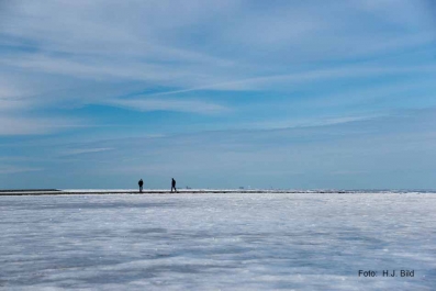 Eisiges Wattenmeer_2