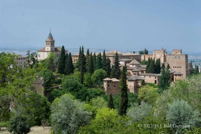 Fotomotive von der Alhambra (Andalusien)_1
