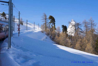 Winterliche Fahrt von Zermatt zum Gornergrat_9