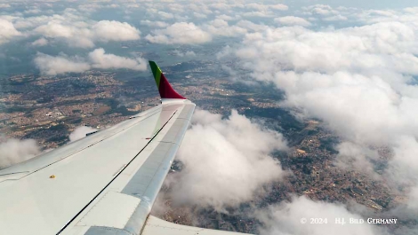 Mitteleuropa Kreuzfahrt:  Ende  in Lissabon  Rueckflug_9