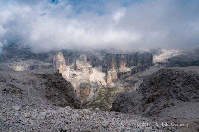 Dolomiten: Vom Pass Pordoi Aufstieg zum Piz Boe und zurück_16