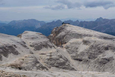 Dolomiten: Vom Pass Pordoi Aufstieg zum Piz Boe und zurück_34