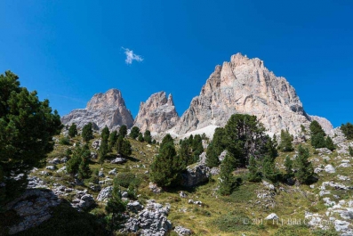 Wanderung vom Sellajoch über die steinerne Stadt durch die Langkofelscharte nach Wolkenstein_11