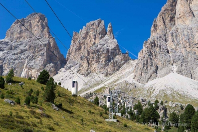 Wanderung vom Sellajoch über die steinerne Stadt durch die Langkofelscharte nach Wolkenstein_13