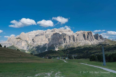 Wanderung vom Sellajoch über die steinerne Stadt durch die Langkofelscharte nach Wolkenstein_40