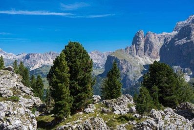 Wanderung vom Sellajoch über die steinerne Stadt durch die Langkofelscharte nach Wolkenstein_4