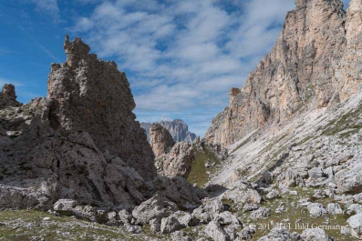 Wanderung vom Grödner Joch über die Puez- Hütte und Sieles-Scharte zur Juac Alm _11