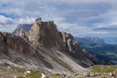 Wanderung vom Grödner Joch über die Puez- Hütte und Sieles-Scharte zur Juac Alm _18