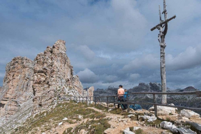 Wanderung vom Grödner Joch über die Puez- Hütte und Sieles-Scharte zur Juac Alm _20