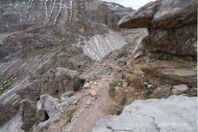Wanderung vom Grödner Joch über die Puez- Hütte und Sieles-Scharte zur Juac Alm _35