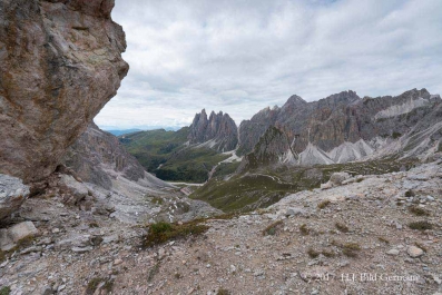 Wanderung vom Grödner Joch über die Puez- Hütte und Sieles-Scharte zur Juac Alm _36