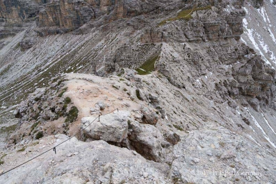 Wanderung vom Grödner Joch über die Puez- Hütte und Sieles-Scharte zur Juac Alm _37