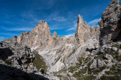 Wanderung vom Grödner Joch über die Puez- Hütte und Sieles-Scharte zur Juac Alm _9